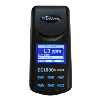 LaMotte DC1500 FLUORIDE Manual