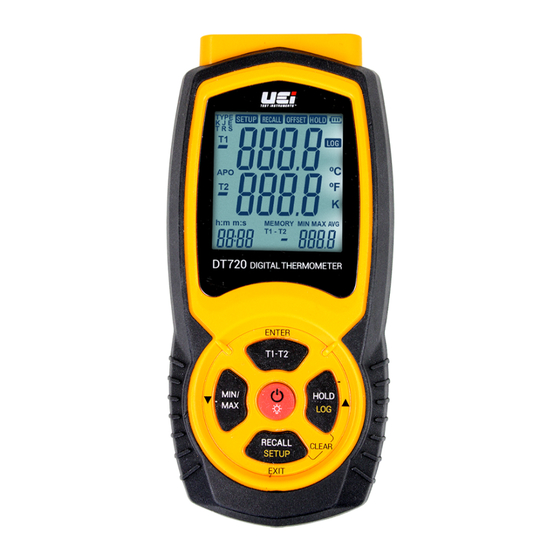 UEi DT720 Instruction Manual