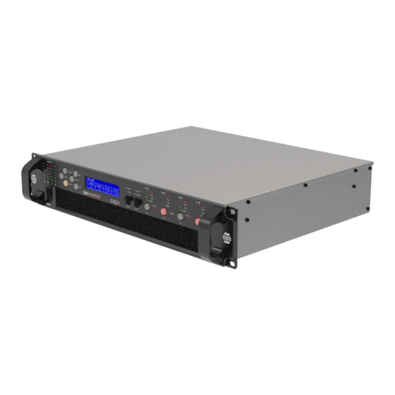 EM Acoustics DQ10 Product User Manual
