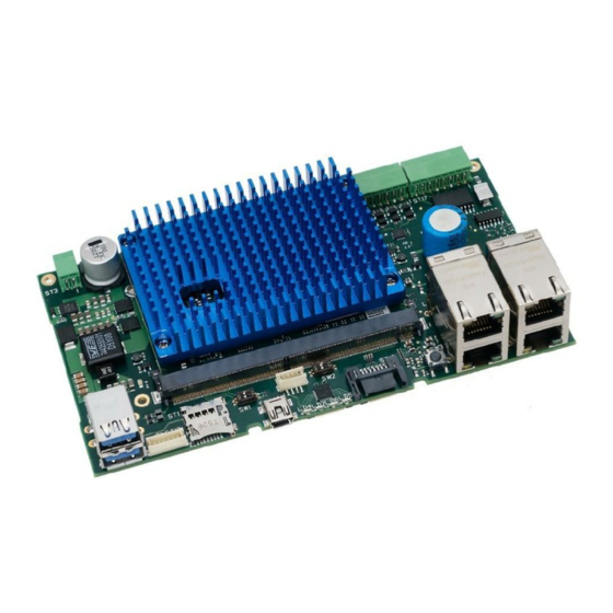 MicroSys miriac SBC-T1024 User Manual