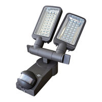 brennenstuhl LED zone lighting Premium City LV5405 PIR IP44 Installation And Operating Instructions Manual