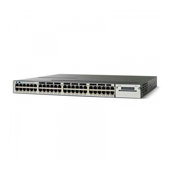 Cisco Catalyst WS-C3750X-48 Getting Started Manual