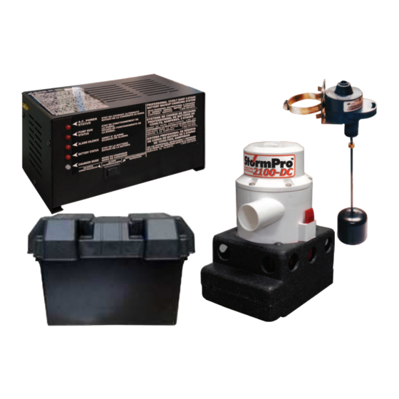 Metropolitan Industries StormPro 2100-DC Operation Manual