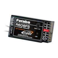 Futaba R608FS Instruction Manual