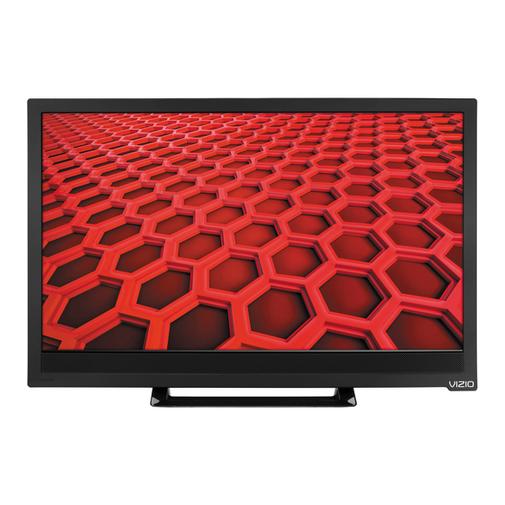 Vizio E231-B1 Quick Start Manual