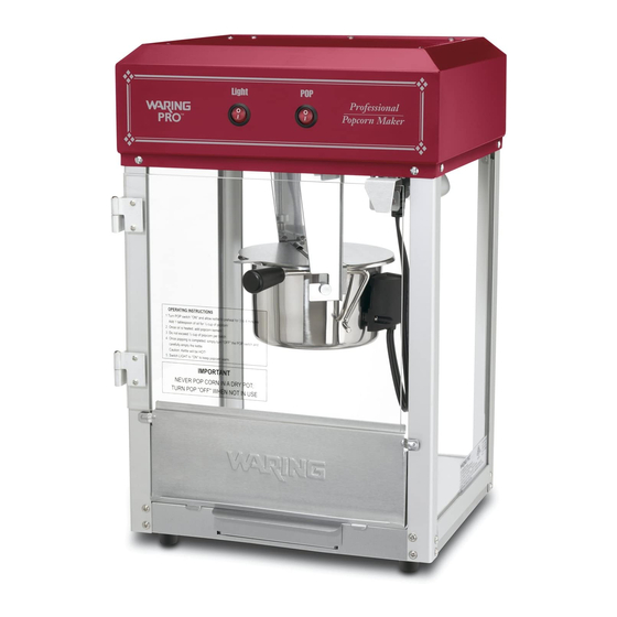 Waring WPM30 series User Manual