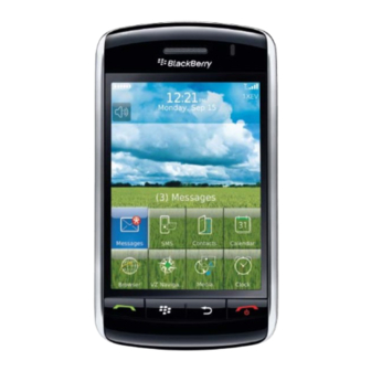 Blackberry Storm Troubleshooting Manual
