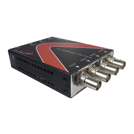 Atlona AT-3GSDI-14 User Manual