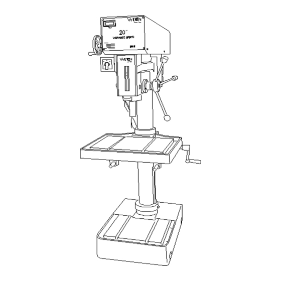 Wilton 2221VS Speed Drill Press Manuals