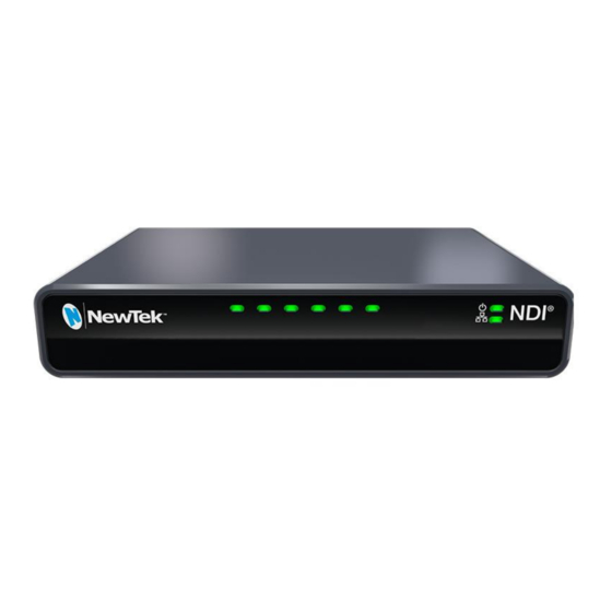 NewTek TriCaster TC Mini TCMI4KUHD Operating Instructions Manual