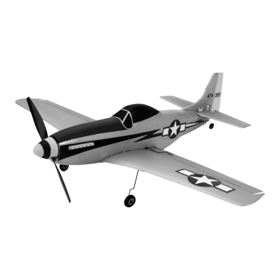 Horizon Hobby Ultra-Micro P-51D Mustang BNF Manuals