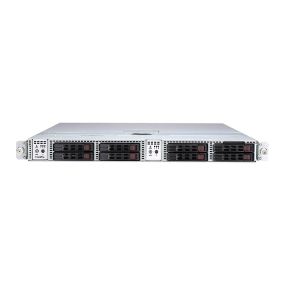 Supermicro SuperServer SYS-120TP-DTTR User Manual