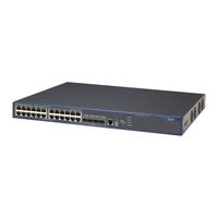 HP 4800G 24-Port Configuration Manual