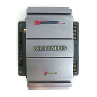 Optimus XL-50 User Manual