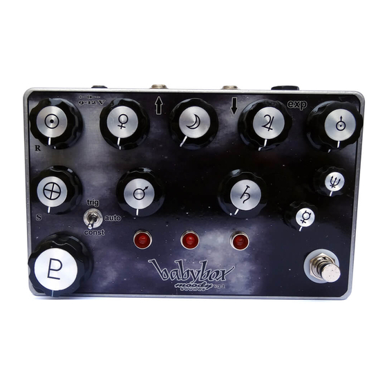 MOODY Baby Box v  3.1 User Manual
