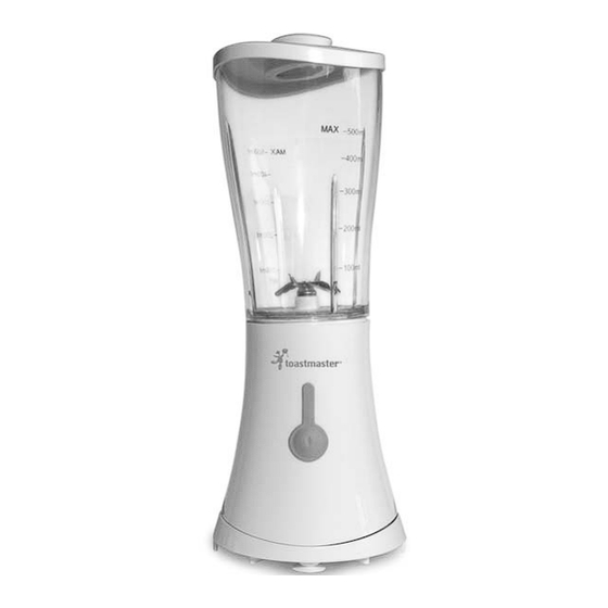 User Manuals: Toastmaster TMBL2 Personal Blender