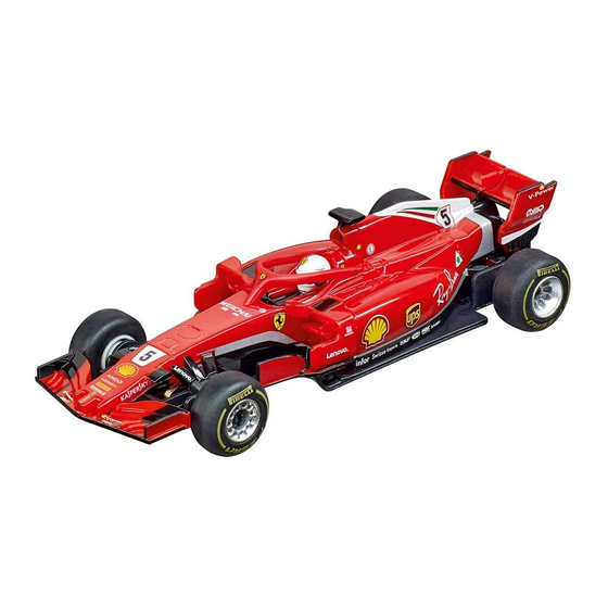 Carrera Go! FORMULA CUP Assembly And Operating Instructions