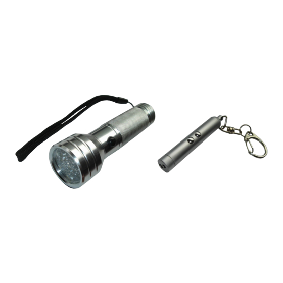 User Manuals: Wetelux 196253 LED Torch Set