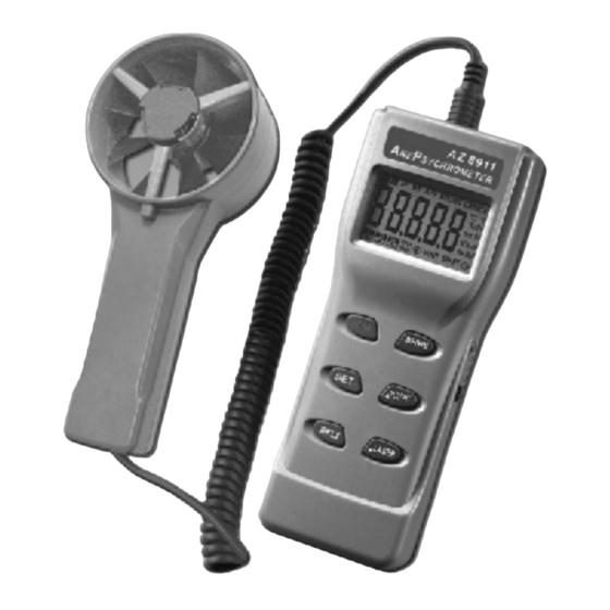 az-instrument 8902 Operation Manual