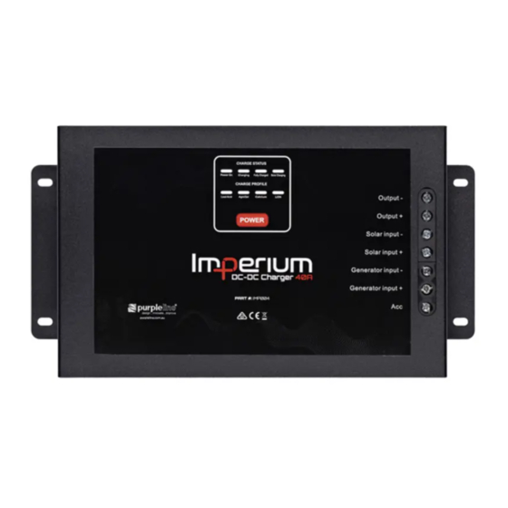 Purpleline Imperium IMP009 Manuals