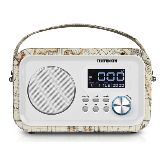 Telefunken TF-1636U Radio Receiver Manuals