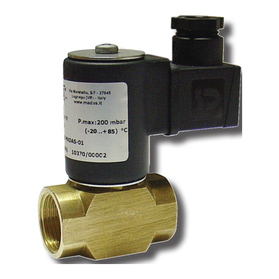 Madas EVO/NC Quick Start Manual