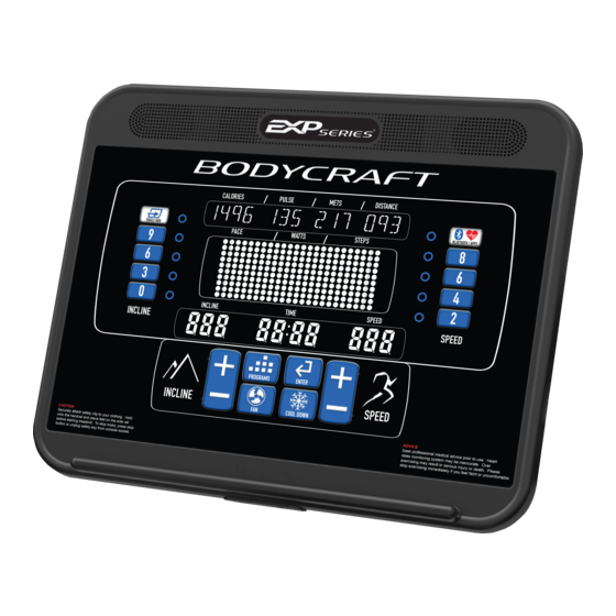 BodyCraft EXP Series Operation Manual