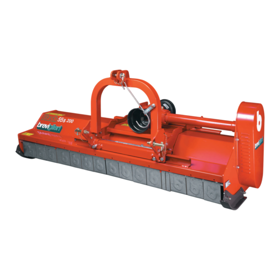 breviglieri TRINCIA flash55sr Operating And Maintenance Manual