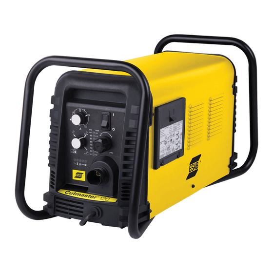 ESAB Cutmaster 120 Operating Manual