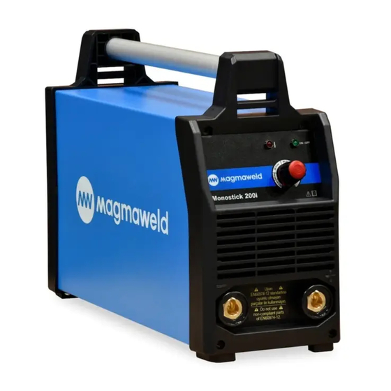 Magmaweld MONOSTICK 200i PFC User Manual