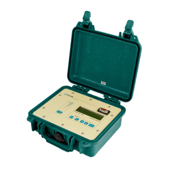 User Manuals: Flexim FLUXUS F401 Ultrasonic Flow Meter