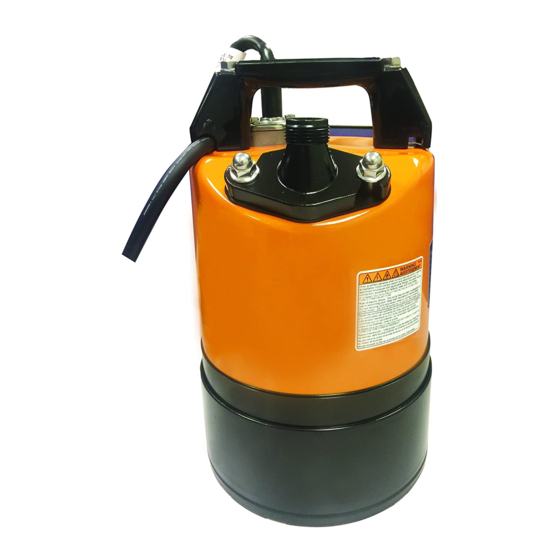 Tsurumi Pump LSC Series Operation Manual