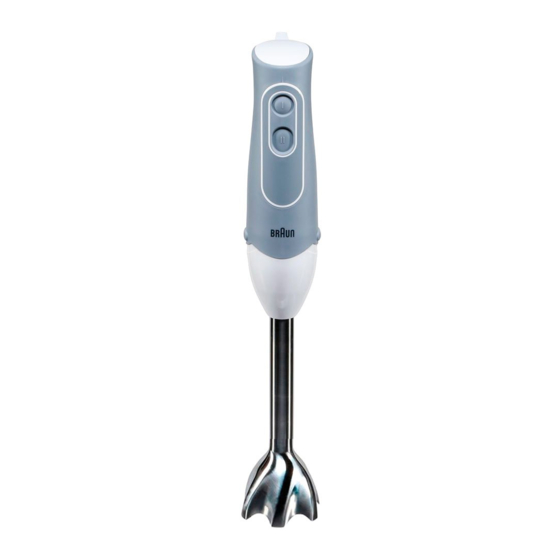 Braun Multiquick 5 Manual