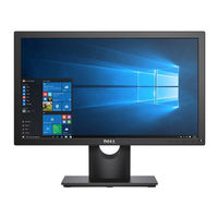 Dell E2216HVM User Manual