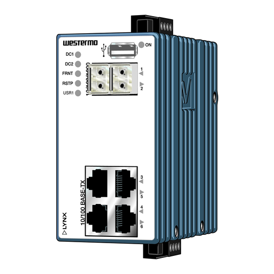 Westermo Lynx L206-F2G-EX User Manual