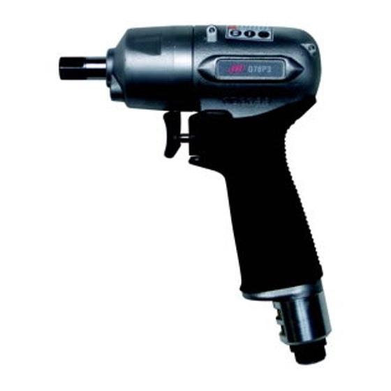Ingersoll-Rand 100PQ1–EU Instructions Manual