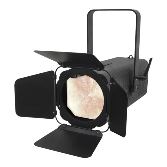 Ledj Artisan 2000 Dual White Fresnel Manuals
