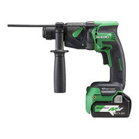 HIKOKI DH18DPB Handling Instructions Manual