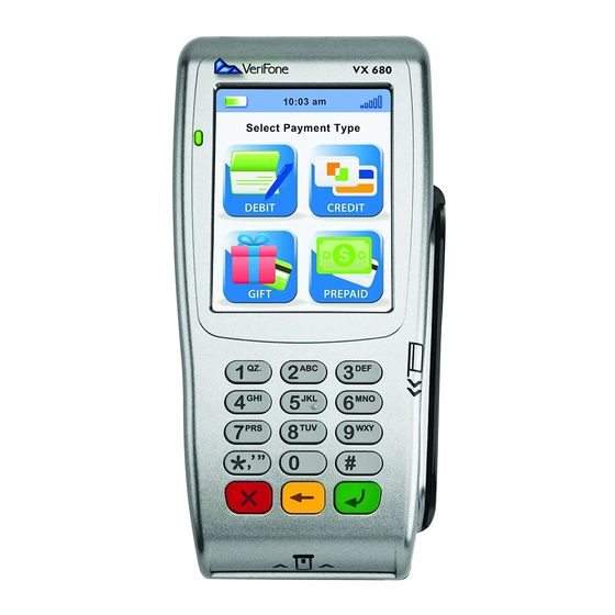 TransAct CampusCash Vx680 User Manual