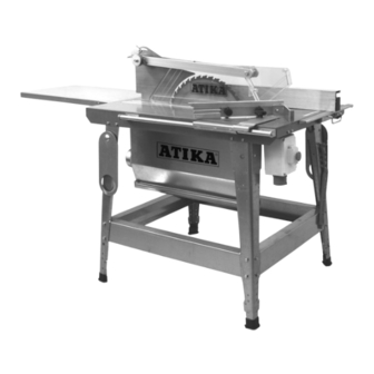ATIKA BTU 450 Assembly Instructions Manual