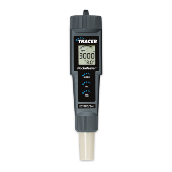 LaMotte TRACER PockeTester Manual
