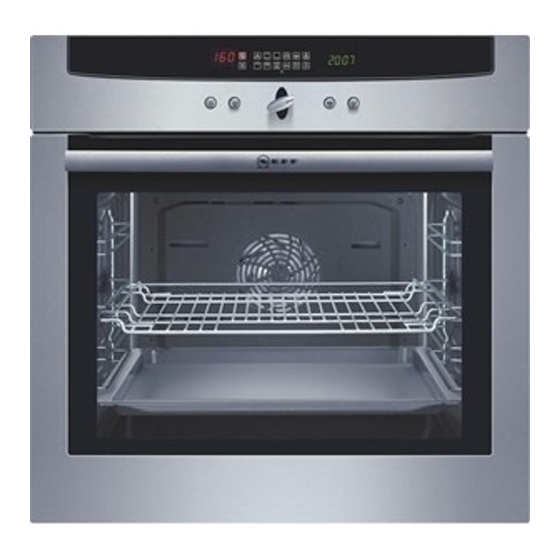 NEFF B4542 Instruction Manual