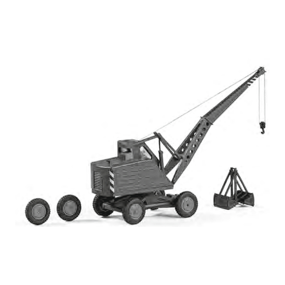 Auhagen Lader T172 Quick Assembly Instructions