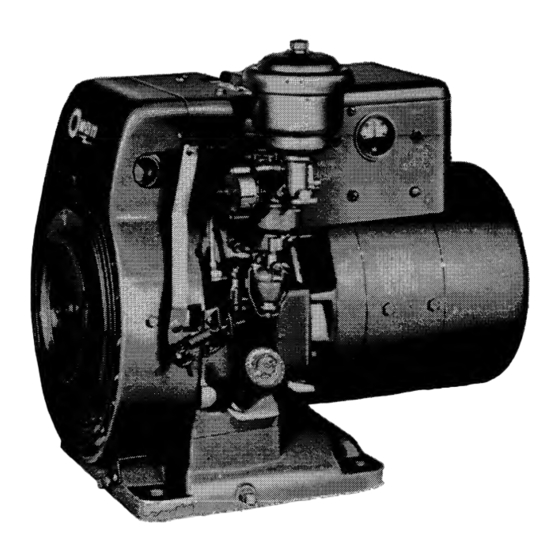Onan GenSet 2.5LK Series Operator's Manual