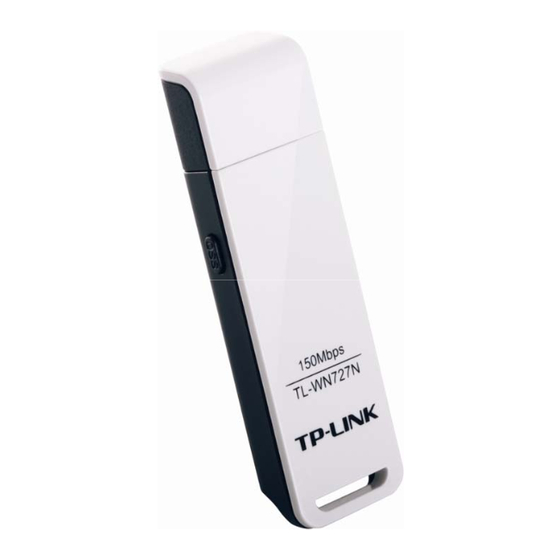 TP-Link TL-WN727N User Manual