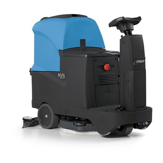 Fimap MXR Ride-On Scrubber Drier Manuals