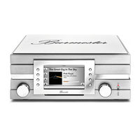 Burmester 111 Musiccenter Owner's Manual