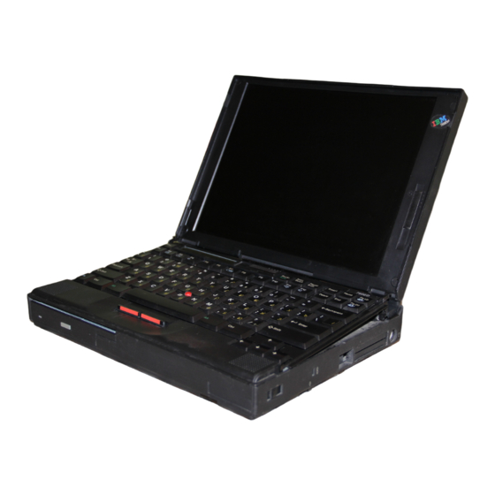 IBM ThinkPad 760E Manual
