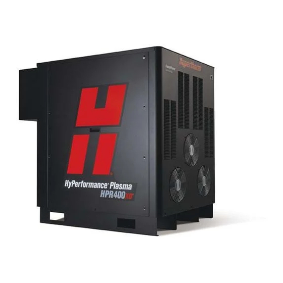 Hypertherm HyPerformance HPR400XD Instruction Manual