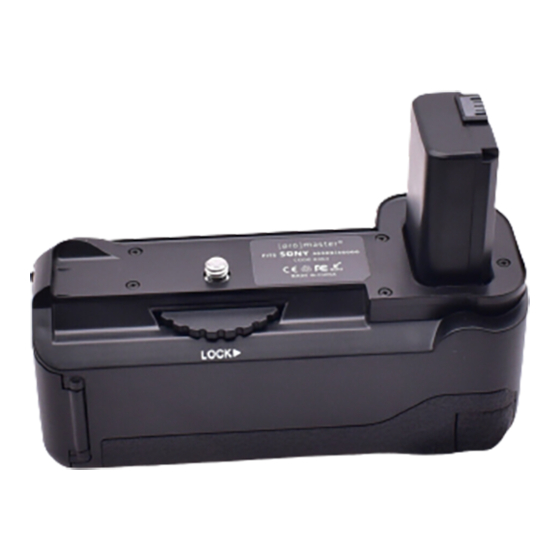 Promaster 8363 Manual